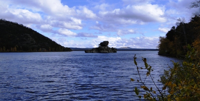 Sights national nature park of Borovoye. 