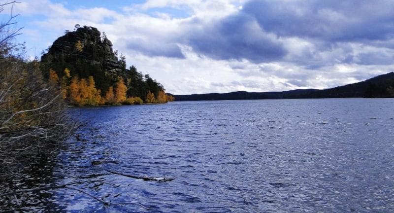 Sights national nature park of Borovoye. 