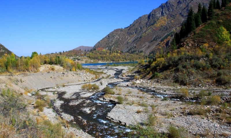 River Issyk.