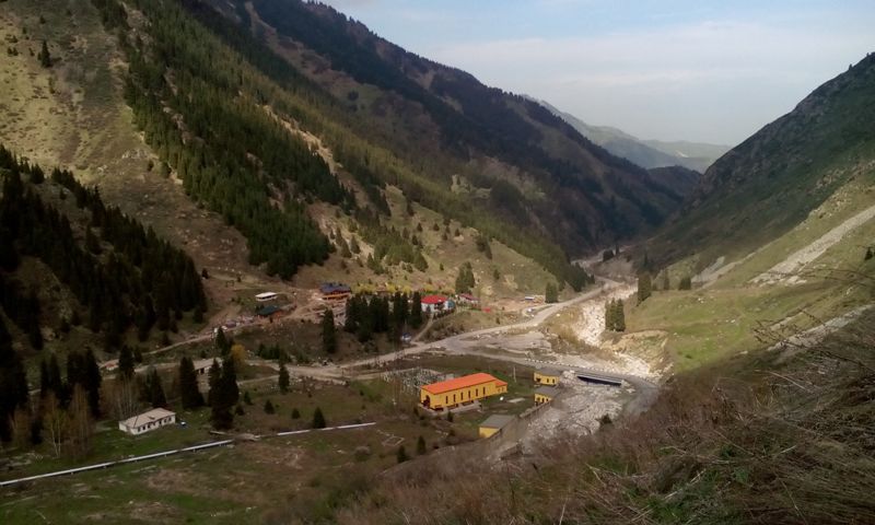 Big Almaty gorge.