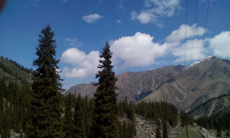 Big Almaty gorge.