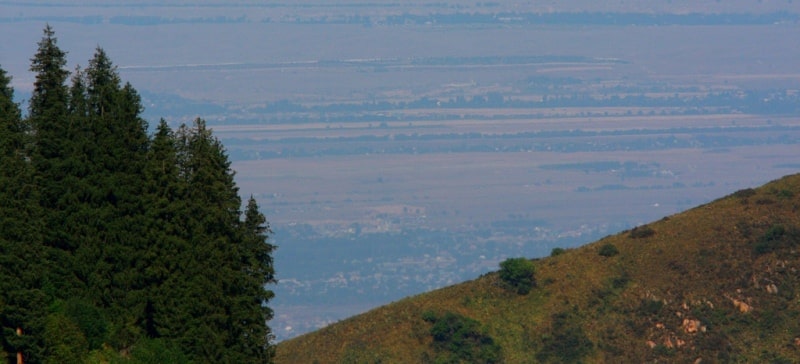 Kumbel tau ridge and its vicinities.