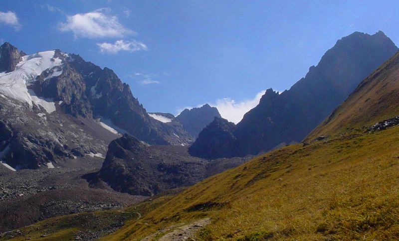 Pogrebetsky peak and vicinities.