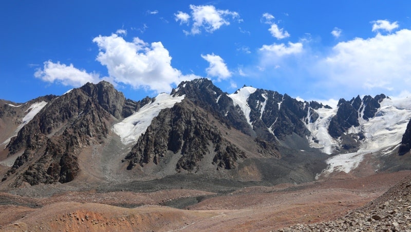 Vicinities of peak of Tuyuk-Su.