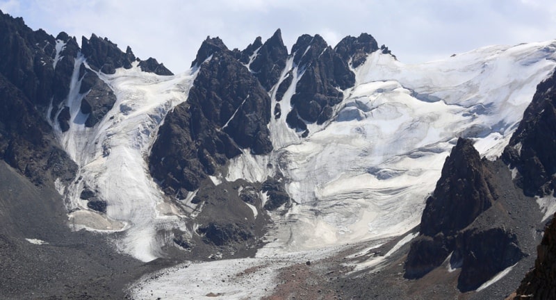 Vicinities of peak of Tuyuk-Su.