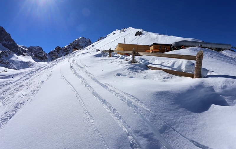 Vicinities of the Big Talgar pass in mountains Zailiysky Ala-Tau.