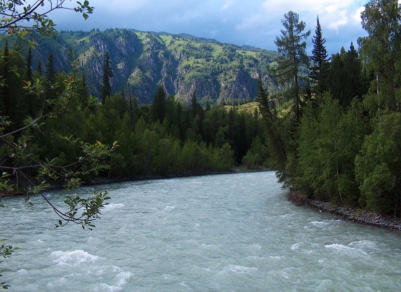 River Belay Berel and environs.