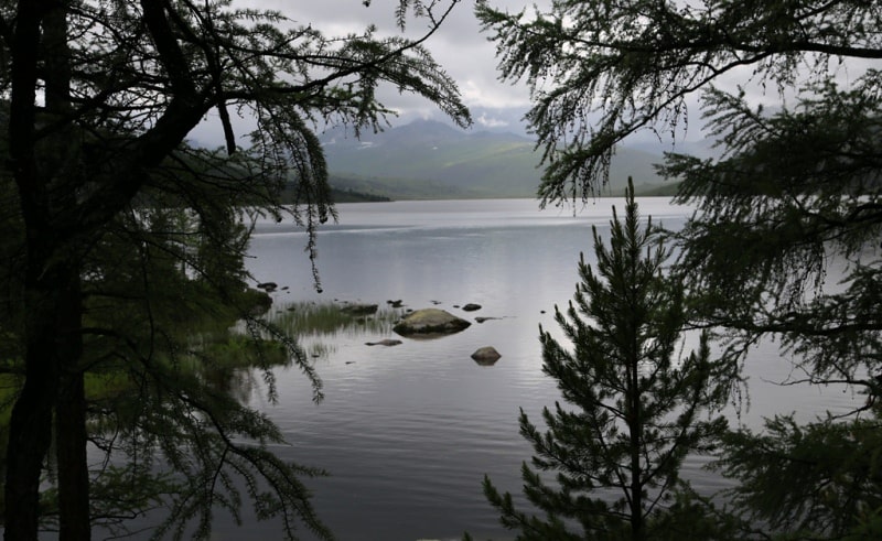 Озеро Бухтарминское и его окрестности.