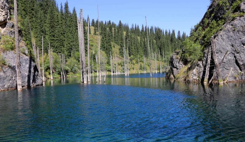 Lake Kaindy. 