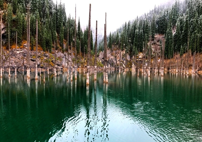  Gorge of river Kaindy.