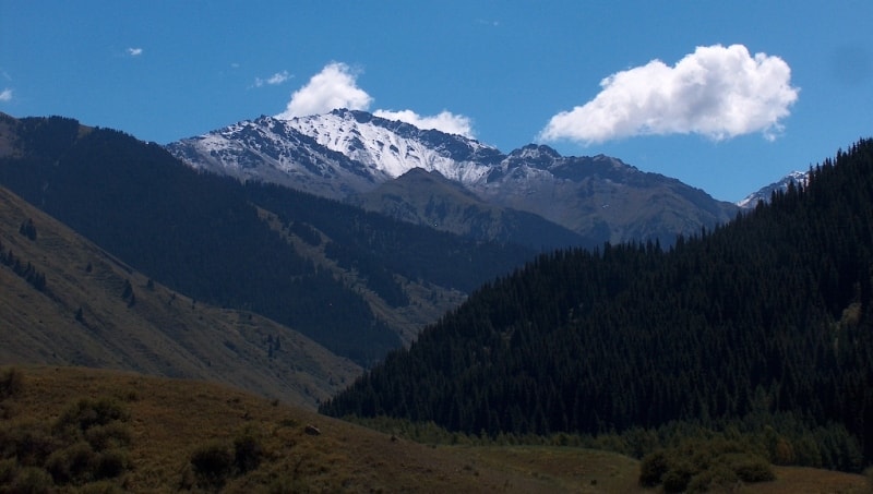 State national nature park «Kolsai lakes».