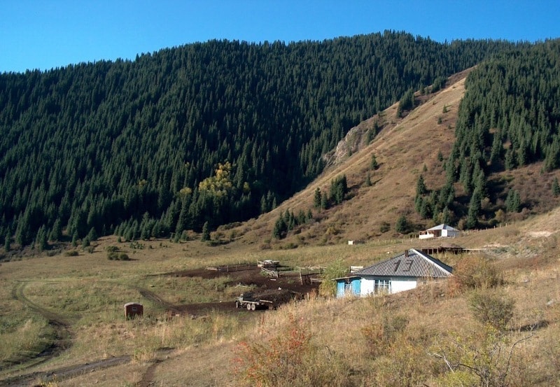 State national nature park «Kolsai lakes».