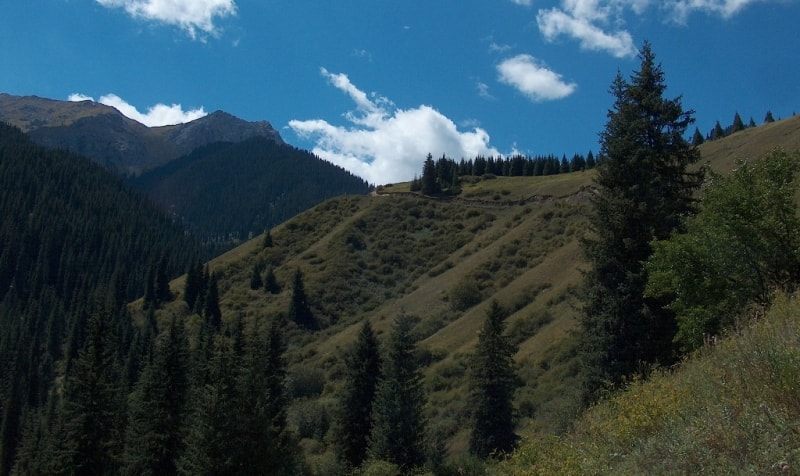 State national nature park «Kolsai lakes».