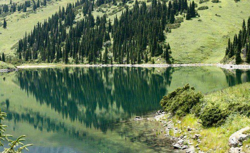 Kolsay Upper lake.