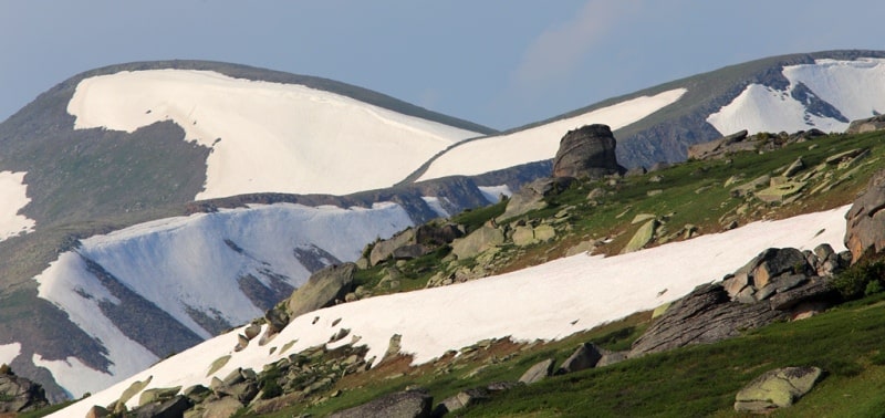 The valley Black Uzel in West Altai Reserve.