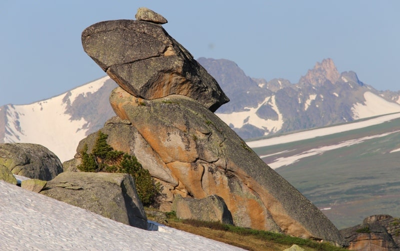 The valley Black Uzel in West Altai Reserve.