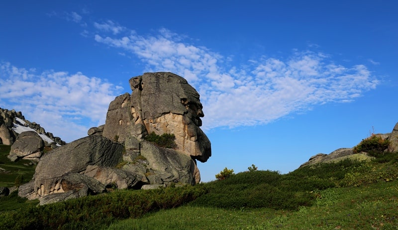 Sights of West Altai Nature Reserve.