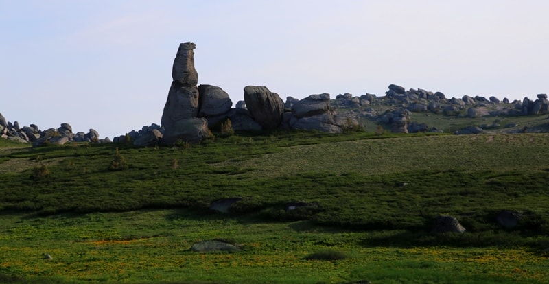 Линейские столбы (Каменная сказка).