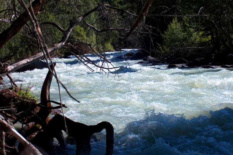 The river Aganakty.