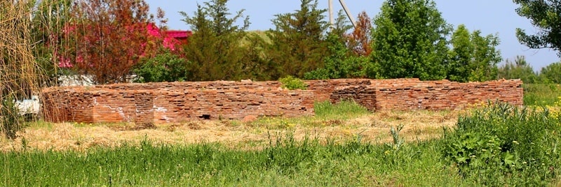 Mausoleums Tower Burana.