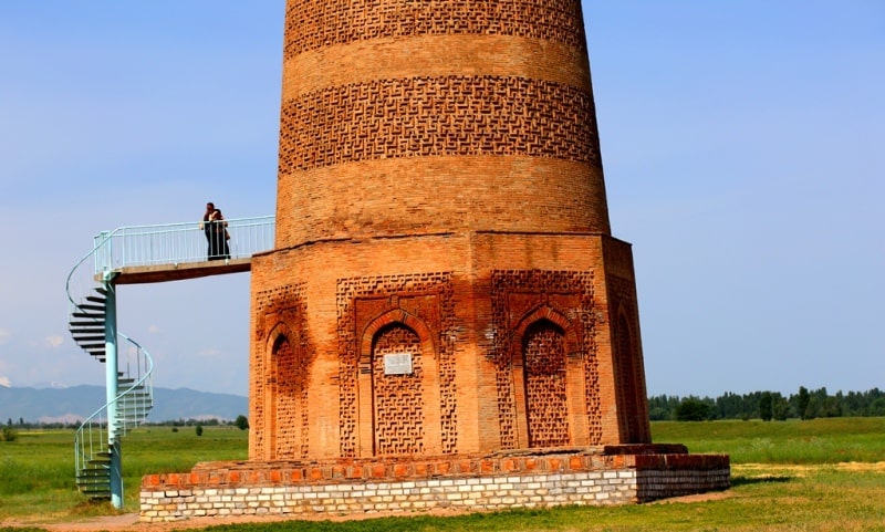 Burana Tower minaret.