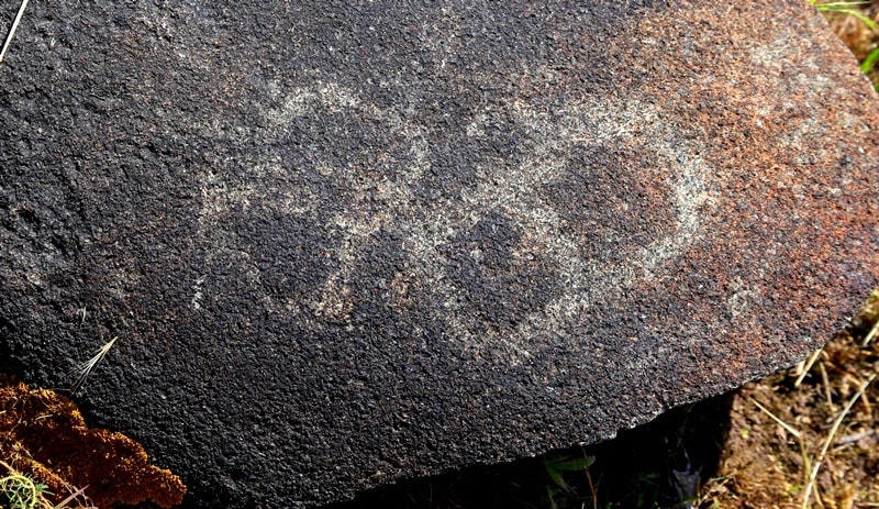 Petroglyphs in the neighborhood of the architectural and archaeological Burana Tower complex.