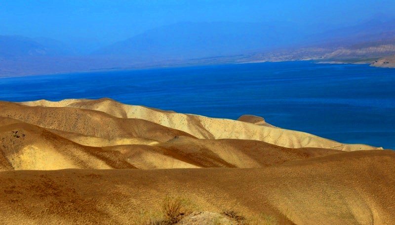 Toktogul Reservoir and its sights.