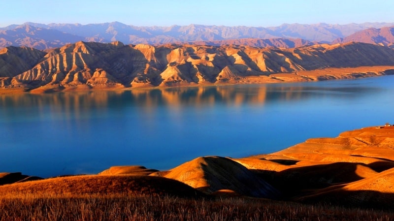 Toktogul Reservoir and its sights.