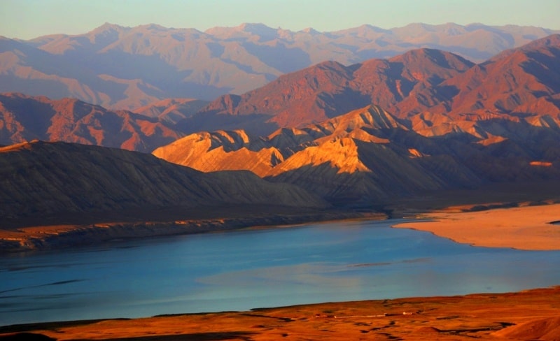 Toktogul Reservoir and its sights.