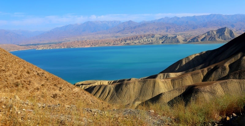 Toktogul Reservoir and its sights.