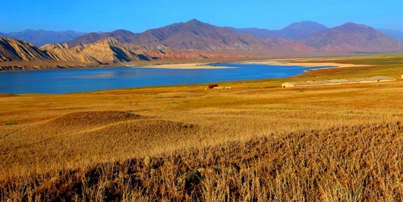 Toktogul Reservoir and its sights.