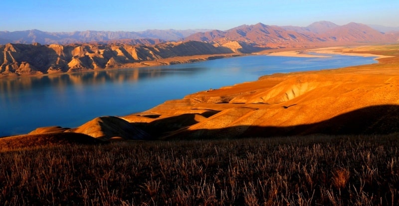 Toktogul Reservoir and its sights.