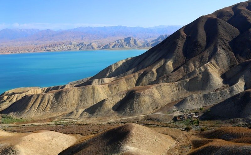 Toktogul Reservoir and its sights.