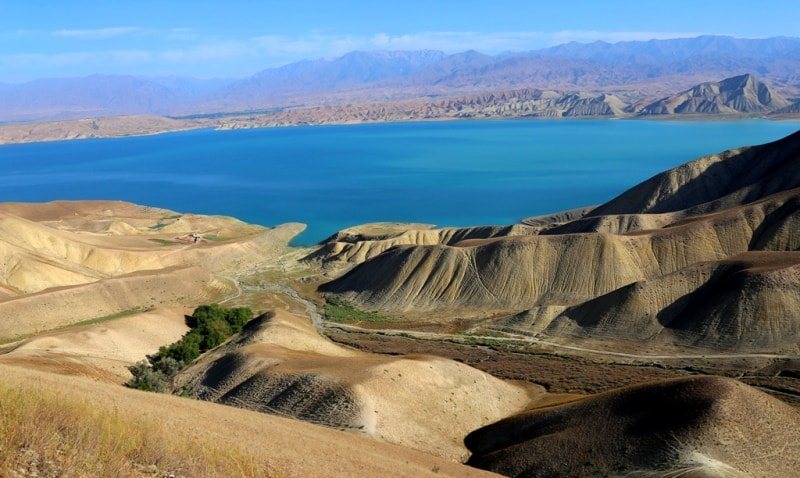 Toktogul Reservoir and its sights.