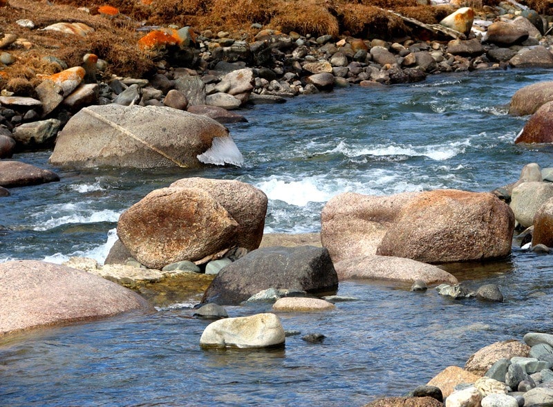 Environs of the river and gorge Arasan.