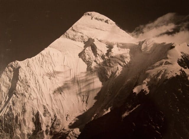 Peak of Khan Tengri. Alexander Petrov photo.