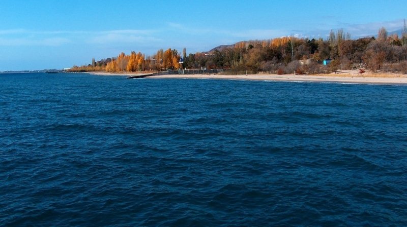 Озеро Иссык-Куль.