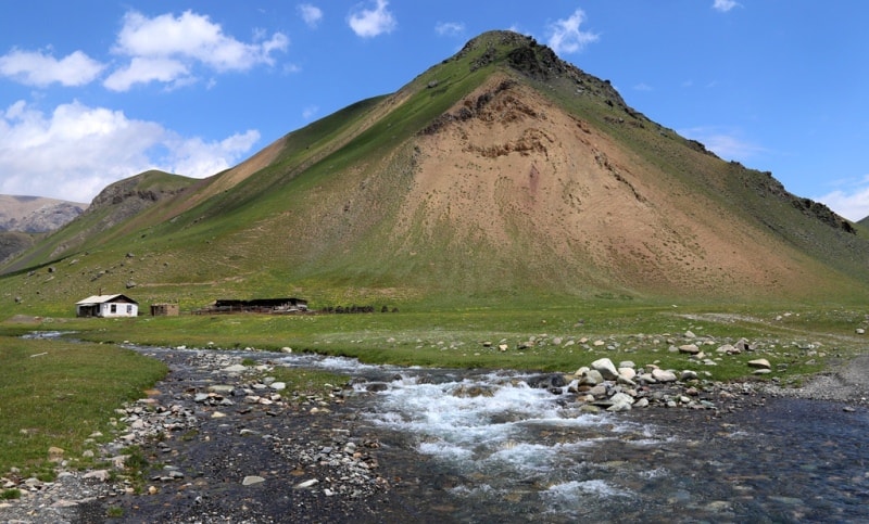 Sary-Dzhaz gorge.