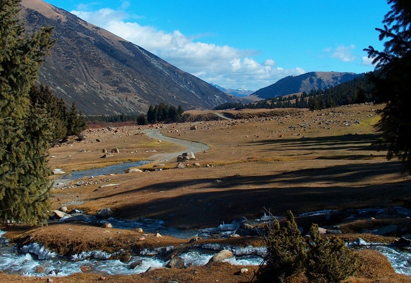 Vicinities of the Top lake in gorge Chon-Aksu.