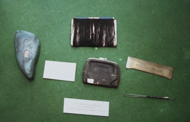 Personal belongings of Przhevalskiy.