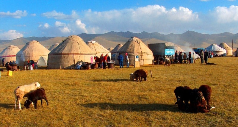 Кыргызский праздник.