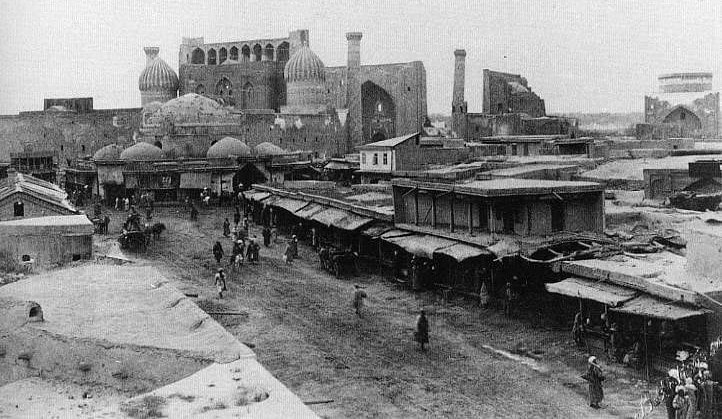 Из альбома «Исторические памятники Самарканда». Фотограф Панкратьева.Г.А. 1890 год.