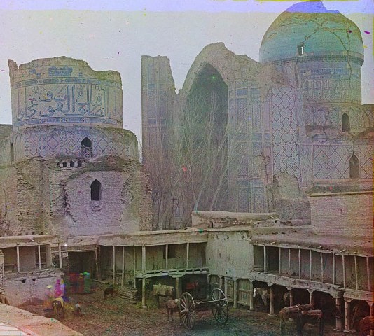 Мечеть Биби-Ханым. Фотография С. Прокудина-Горского.