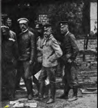 А.В. Квитка в кругу сослуживце, 1904 год «Дневник».
