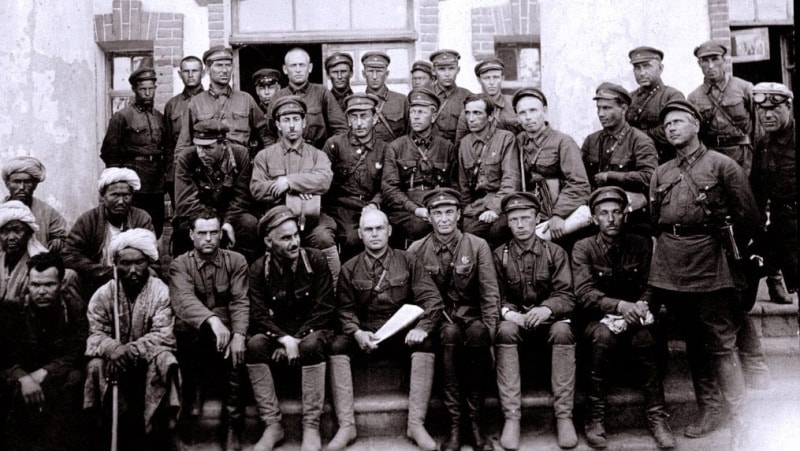 Сталинабадская милиция. 1924 год.