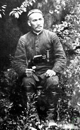 Машрапов начальник милиции ошского округа Фото 1925 года.