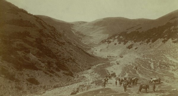 Перевал Талдык в Алайском хребте.
