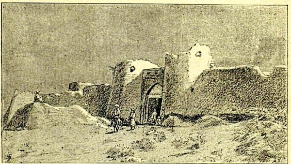 Среднеазиатская крепость.