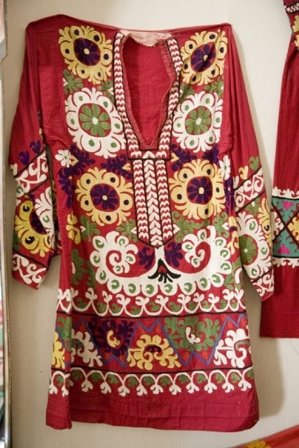 Tajiks Traditional a dress. XX century