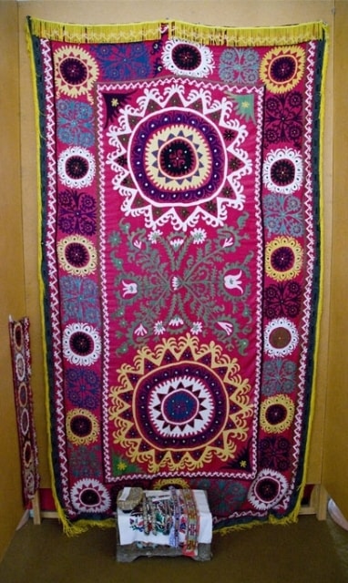 Coverlet suzani. Southern Tajikistan. End XX century.